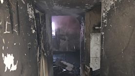 זירת האסון, צילום: כבאות והצלה